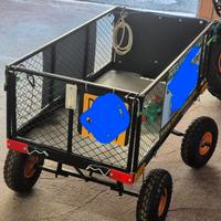 Carrello da rimorchio per Quad portata 550 kg