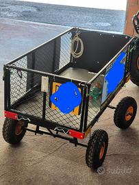 Carrello da rimorchio per Quad portata 550 kg