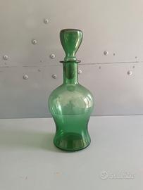 Bottiglia Decanter Empoli Anni '50 Vetro 