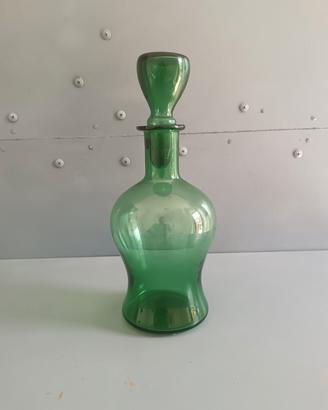 Bottiglia Decanter Empoli Anni '50 Vetro 