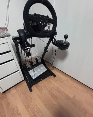 Volante pedaliera e cambio piu cuffie e appoggio