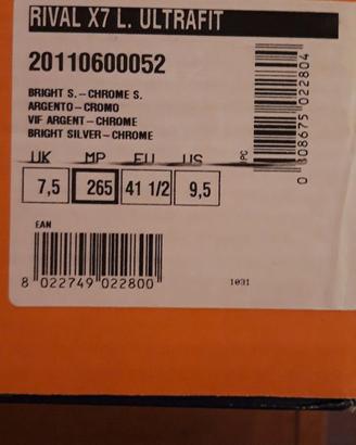 Scarponi Sci Tecnica Rival X7 L. Ultrafit