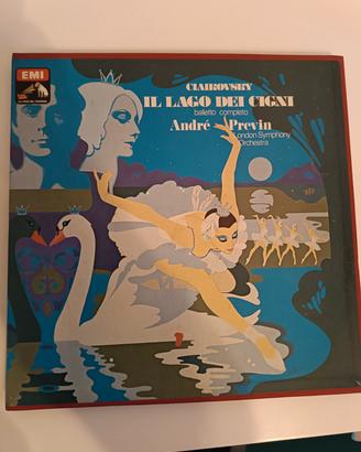 cofanetto con 3 dischi Ciaikovski André Previn 
