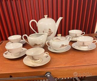 Servizio caffè vintage porcellana