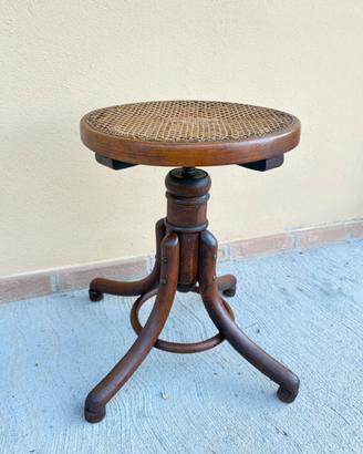 THONET Originale Sgabello pianoforte 1890-1910