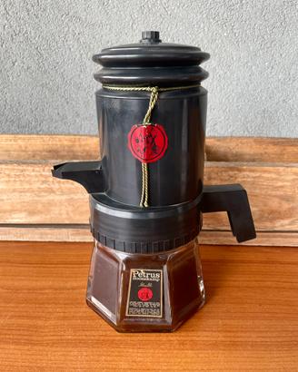 Caffettiera bottiglia promo Amaro Petrus Boonekamp