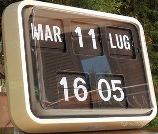 Twemco PROFESSIONAL flip wall clock original Vinta