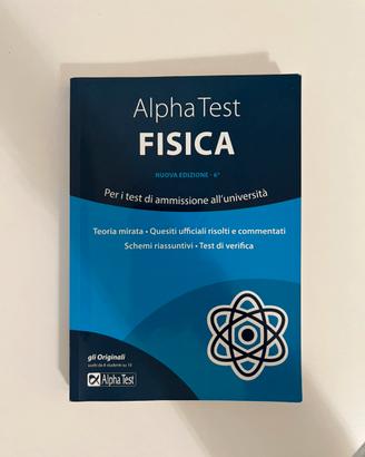 Libro alpha test Fisica