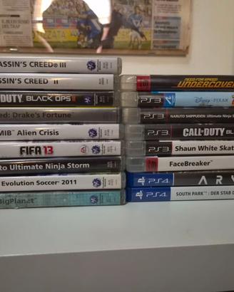 Lotto Videogiochi Ps3 e PS4