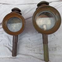 antiche lampade da carrozza