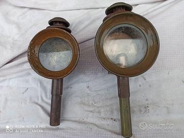 antiche lampade da carrozza