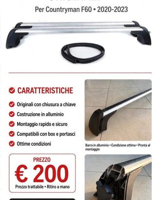 Barre Portatutto Originali MINI Countryman