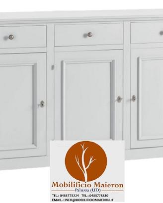 Mobili Rustici Shabby Credenza Legno cd60