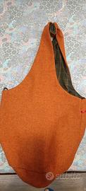 Borsa in lana cotta