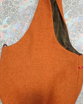 Borsa in lana cotta