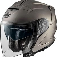 CASCO JET MOTO PREMIER JT5 TITANIO FIBRA DI VETRO