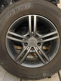 4 Cerchi in Lega MAK 16"con gomme INVERNALI 215/70