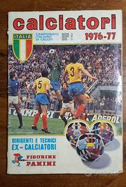 ALBUM FIGURINE CALCIATORI 76/77