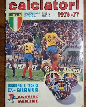 ALBUM FIGURINE CALCIATORI 76/77