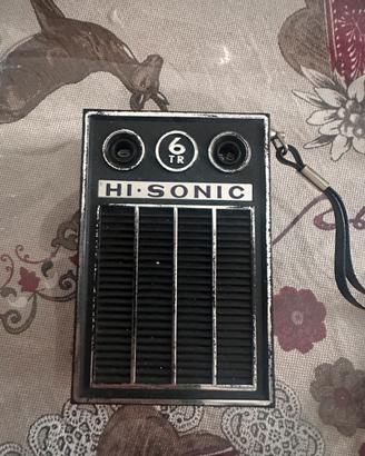Hi Sonic Radio Vintage Portatile