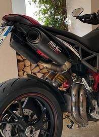 Scarico SC-Project carbonio per Ducati Hypermotard