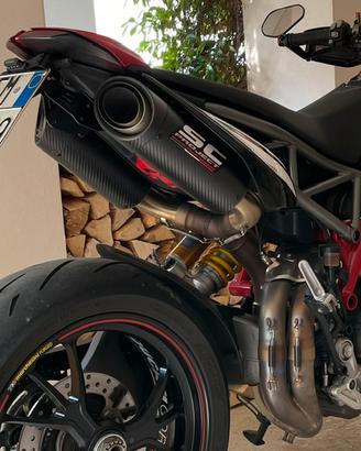 Scarico SC-Project carbonio per Ducati Hypermotard