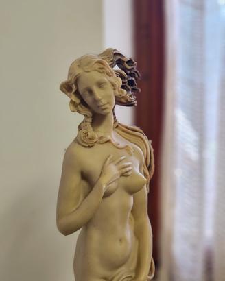Statua Venere di Botticelli - effetto marmo