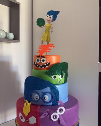 Torta le emozioni inside out