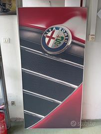 INSEGNA PUBBLICITARIA ALFA ROMEO 90 X 180