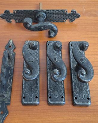 Lotto Ferramenta Rustica Nero Antico