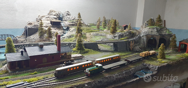 Plastico ferroviario molto realistico H0/H0e