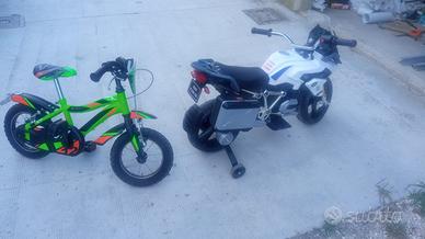 MOTO ELETTRICA E BICI