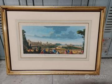 Quadro vista giardino