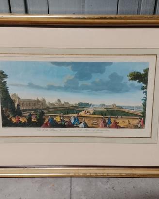 Quadro vista giardino