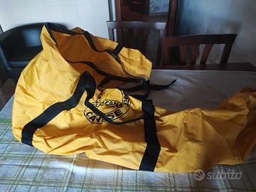 Sacca portasci grande in materiale impermeabile