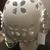 Palais Royal Pumo in ceramica traforata bianca