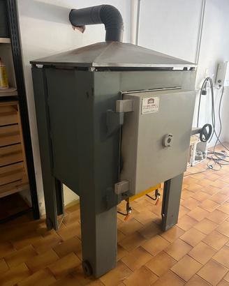 forno a gas per ceramica o trattamenti termici