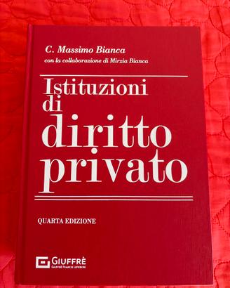 Istituzioni di diritto privato 4 edizione - Bianca