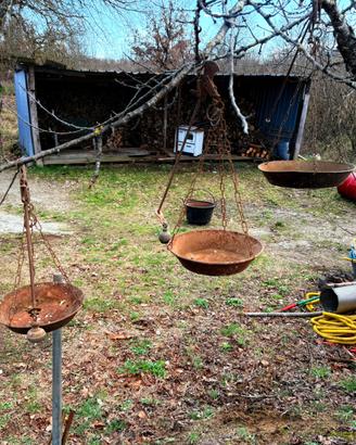 Set di bilance antiche