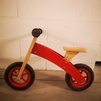 Balance bike, bici senza pedali legno