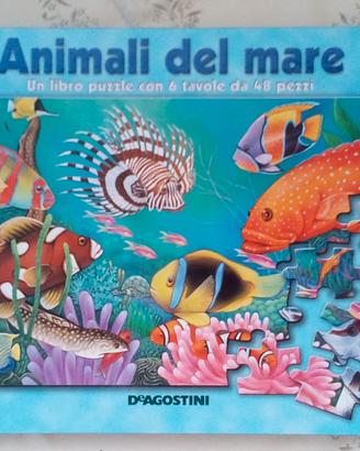 LIBRI PUZZLE ANTICA ROMA &  ANIMALI DEL MARE