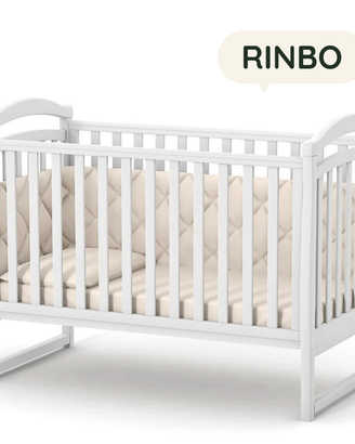 Lettino per neonati Rinbo-Bianco