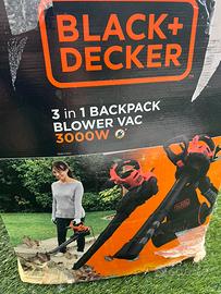 Soffiantore/aspiratore e tritura black Decker