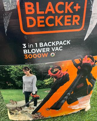 Soffiantore/aspiratore e tritura black Decker