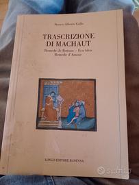 Libro " Trascrizione di Machaut 