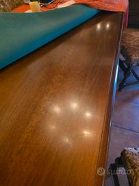 tavolo con 6 sedie antico come nuovo