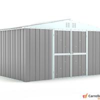 Box lamiera deposito Acciaio 403x269 grigio chiaro