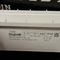 2 Lampade Emergenza Beghelli 1499 LED NUOVE