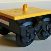 LEGO Train Carrello Corto SENZA Resping. Magnetico