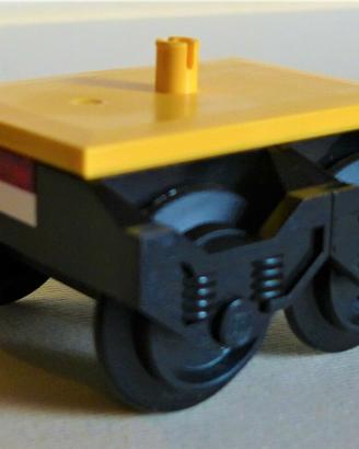 LEGO Train Carrello Corto SENZA Resping. Magnetico
